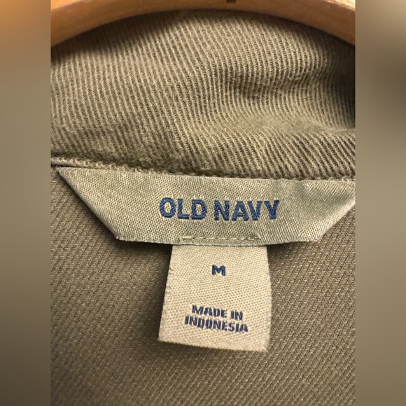 Old Navy Utility Jacket in Olive - Picture 2 of 4
